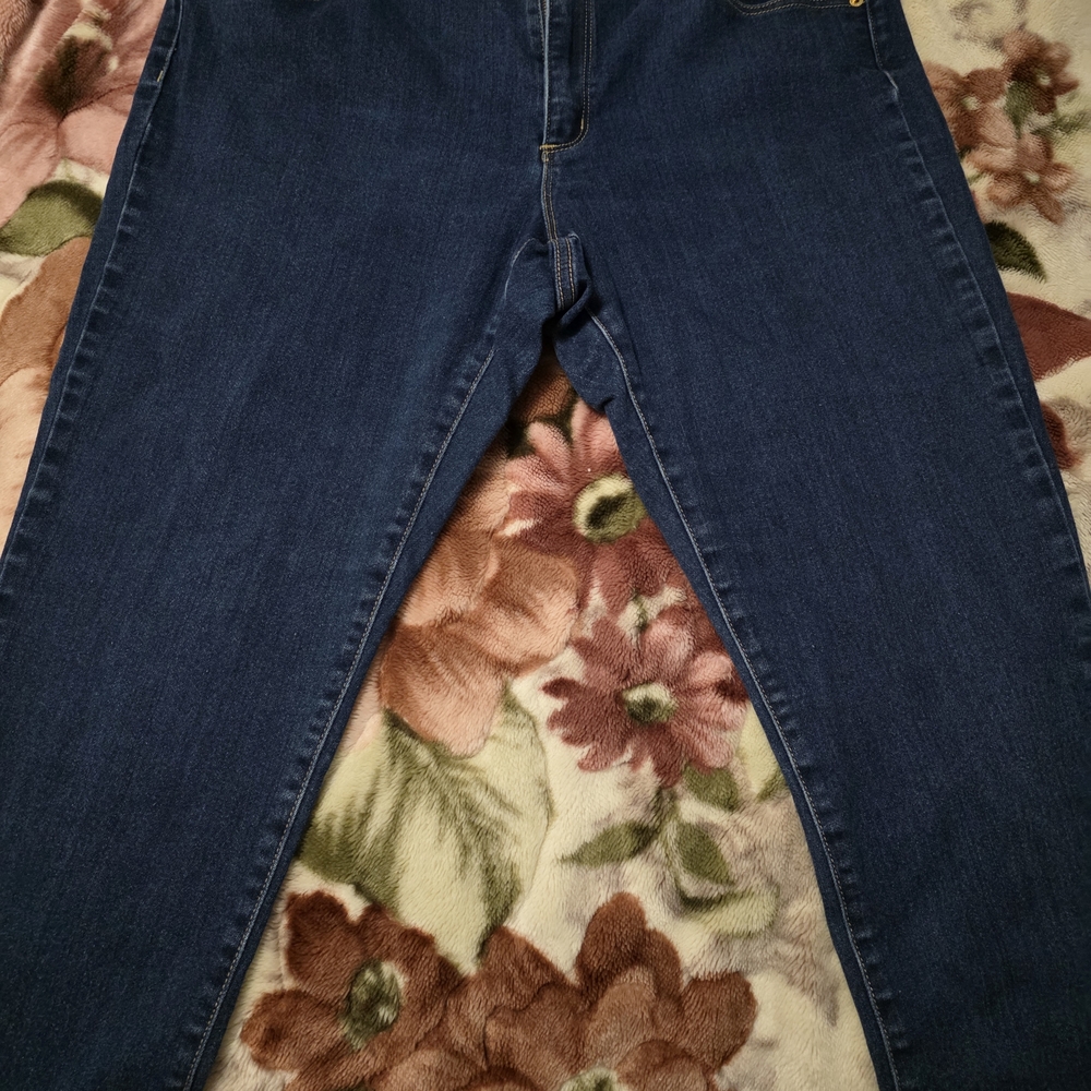 MICHAEL Michael Kors Dark Blue Straight Leg Jeans